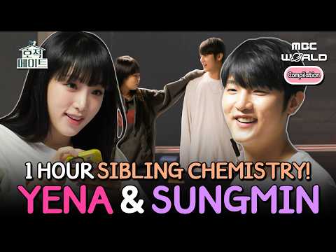 [K-POP] Idol YENA &amp; Actor Sungmin | 1 Hour of Sibling Chemistry 🔥#YENA #Siblings