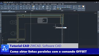 CAD Tutorial: How to Create Parallel Lines with the ZWCAD OFFSET Command
