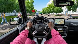 2015 Mercedes-Benz G65 AMG - City Car Driving [Logitech G920 Gameplay] screenshot 3