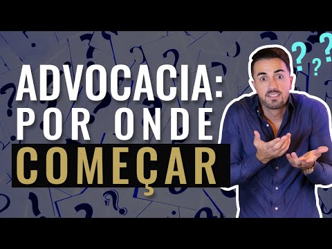 Vídeo: Como Começar Uma Carreira De Advogado