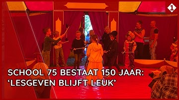 School 75 bestaat 150 jaar: leerlingen geven circusvoorstelling