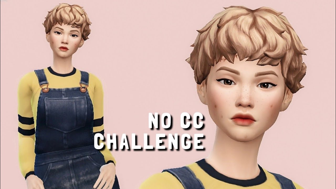 The Sims 4 | NO CC CHALLENGE | Create A Sims | #6 - YouTube