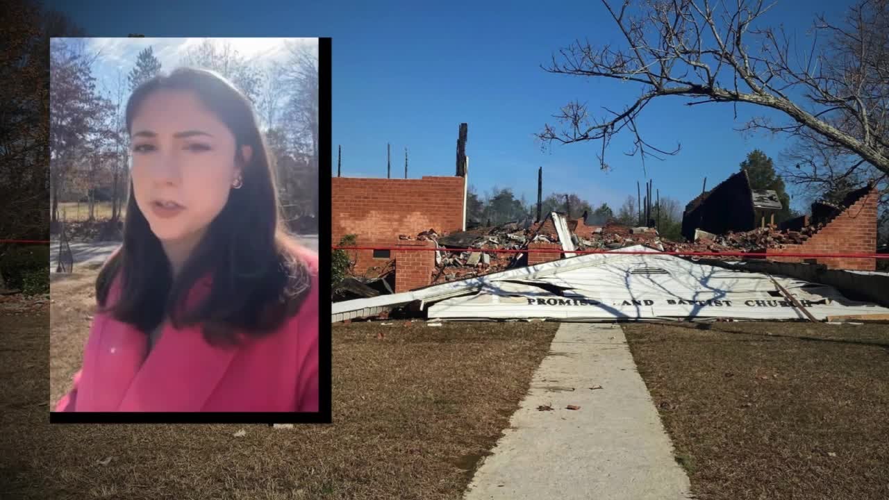Investigation underway after fire destroys Virginia church - YouTube