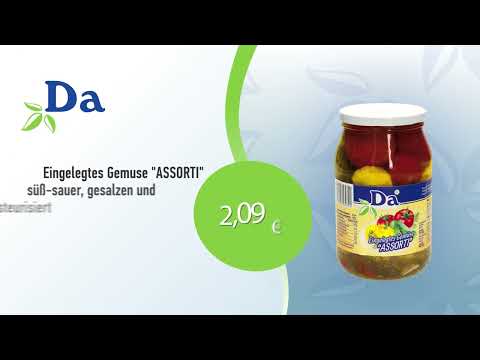 Eingelegtes Gemuse 'ASSORTI'