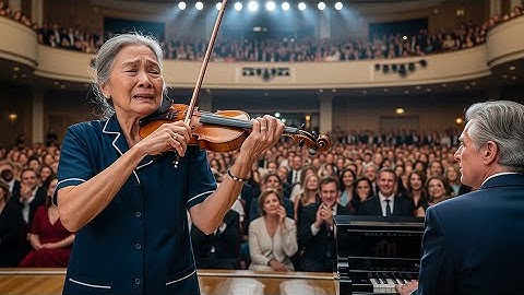 Tất Cả Đều Cười Khi Bà Lão Lao Công Việt Ở Mỹ Cầm Cây Đàn Lên – Nhưng Khi Bà Chơi, Ai Cũng Kinh Ngạc