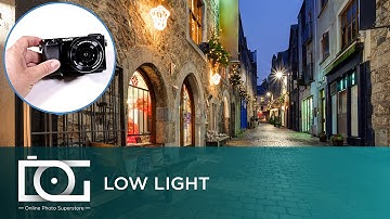 SONY Alpha a6000 Mirrorless Camera | Low Light Settings Overview