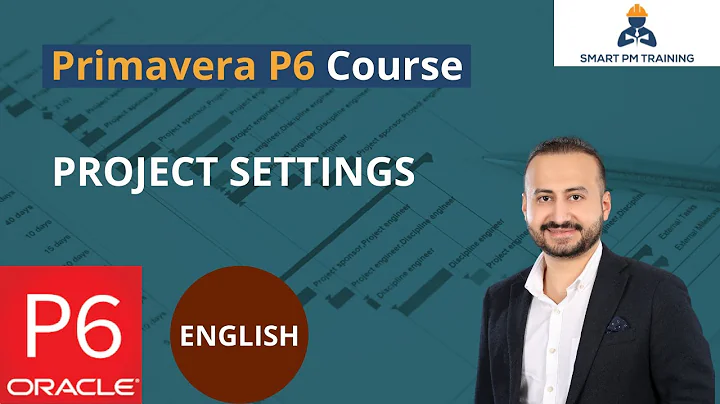 4.  Project Settings in Primavera P6