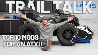 TOP 10 MODS FOR YOUR ATV  TRAIL TALK EP. 6 | POLARIS OFFROAD VEHICLES
