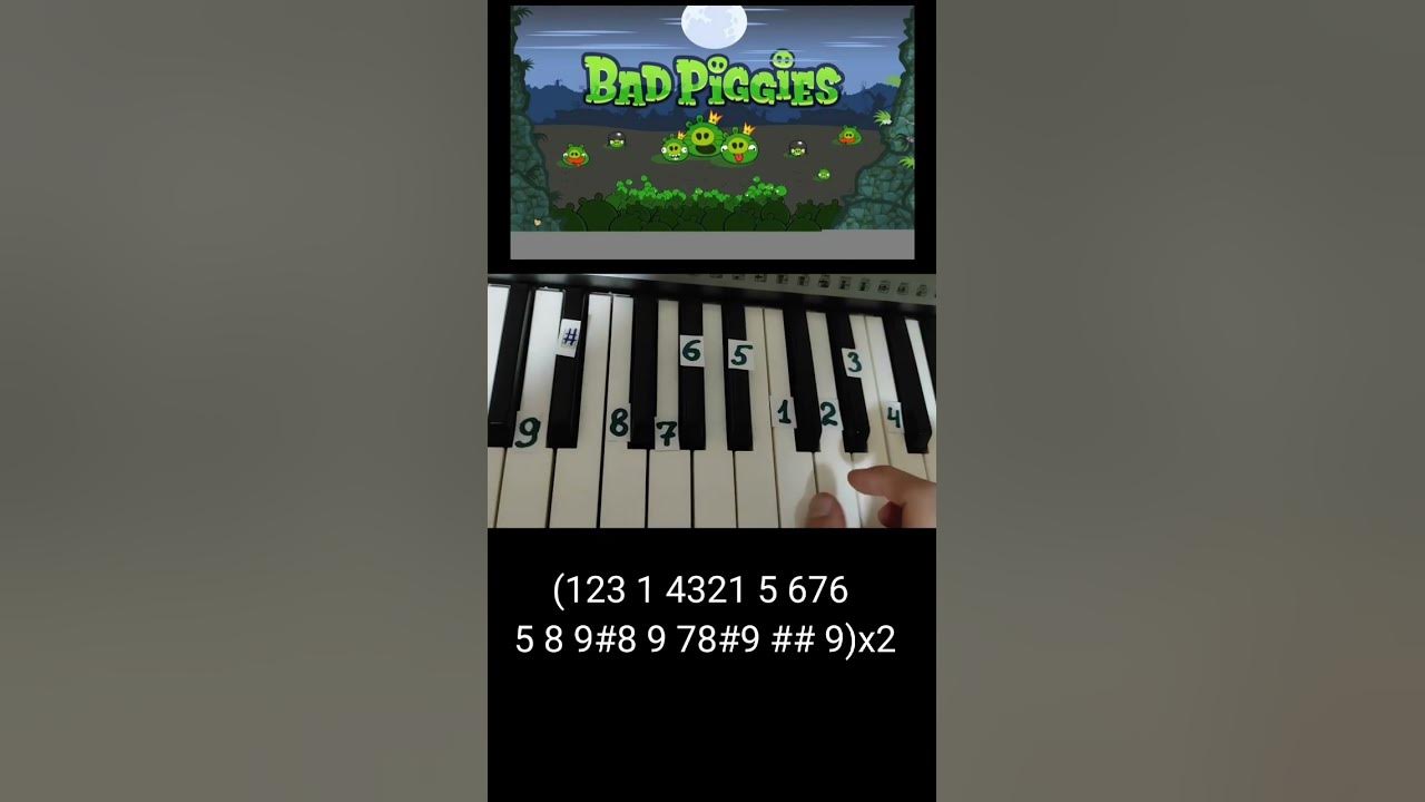 How To Play Bad Piggies On Piano How to play Bad Piggies theme on piano 🎹 tutorial - YouTube