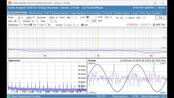 Audio Analyzer Suite v2 0 is Now Available for Download