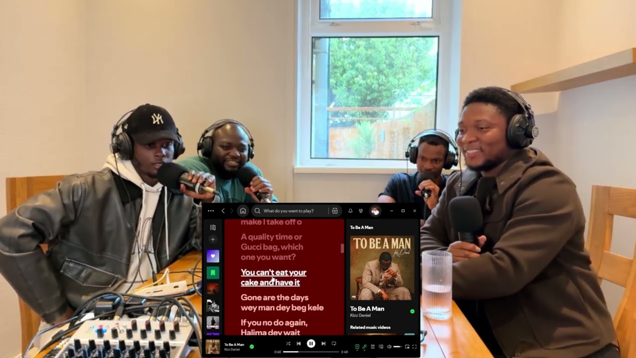 Kizz Daniel - To Be A Man/ Vibes On Vibes Reaction