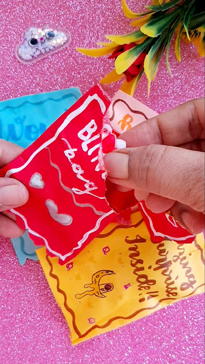 diy 🎁 What’s Inside This Blind Bag? | Mystery Toy Unboxing ✨#diy #art  ##monaart #shorts #unboxing