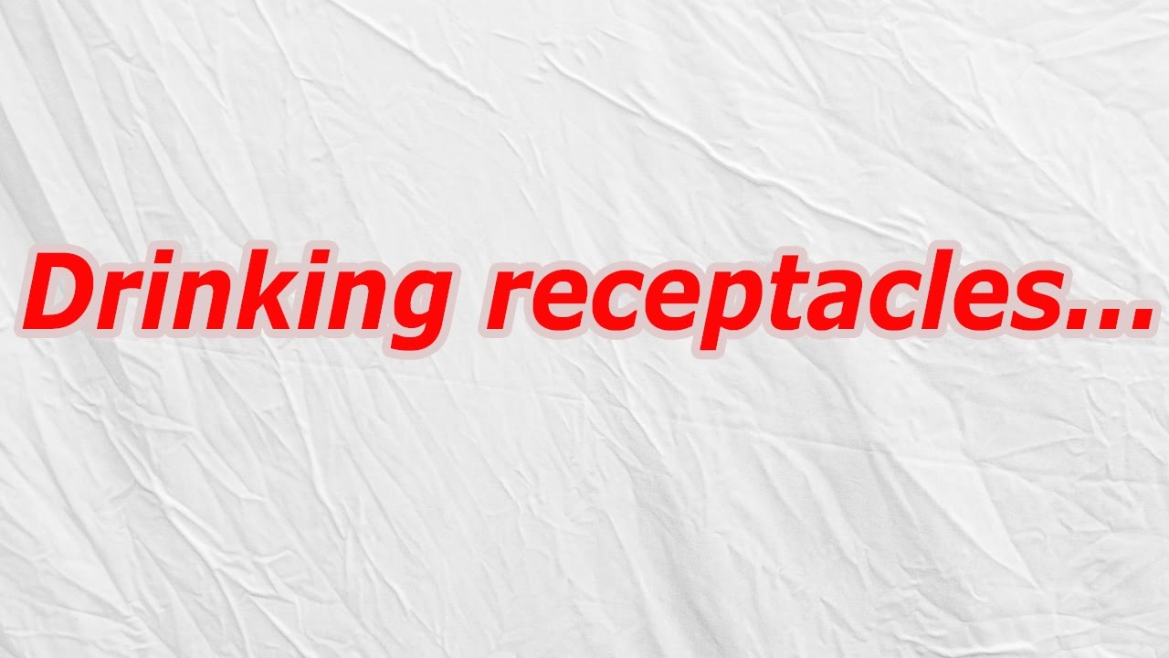 Drinking receptacles (CodyCross Crossword Answer) YouTube