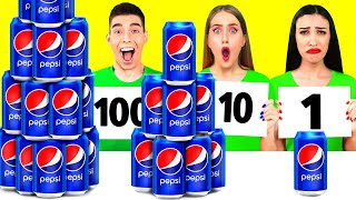 картинка: 100 Слоев Еды Челлендж | Смешные Cитуации от TeenChallenge