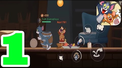 Tom and Jerry: Chase - Gameplay Wakthrough Part 1 (Android, IOS)