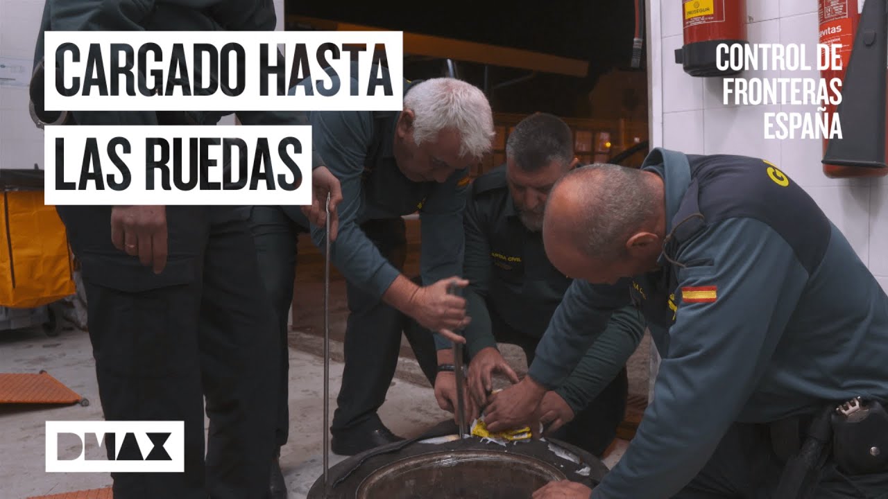 Ruedas cargadas de droga | Control de fronteras: España