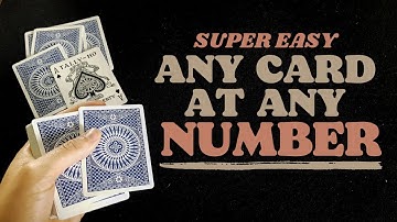 This Super Easy ACAAN Effect Gets WILD REACTIONS! Card Trick Tutorial.