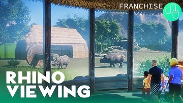 Underground Rhino Viewing & Underwater Tunnel - Planet Zoo Franchise