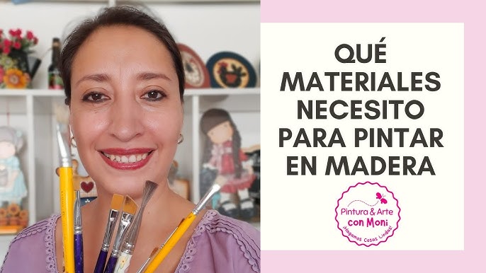 Pintura en Madera: Kit de Iniciación a la pintura en madera con