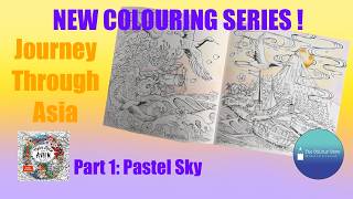 Journey Through Asia | Colour & Chat Part 1 - Soft Skies screenshot 5