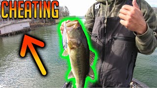 THINGS NO ONE Tells YOU About Winter Fishing!!! (CHEATING ~ Bass Techniques)