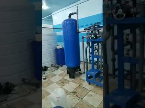 محطة تحلية مياه آبار من إنتاج شركة وادي سمنان للتجارة