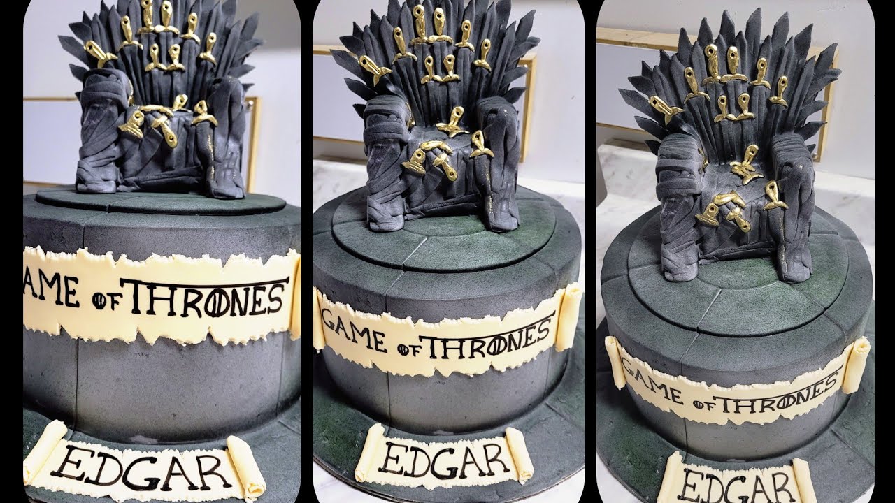 game of thrones cake /pastel juego de tronos - YouTube