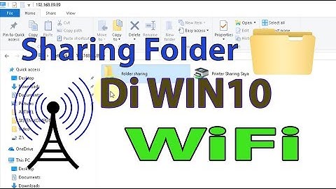 Tutorial Sharing Folder File di Windows 10