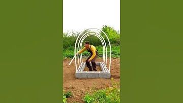 Thumbnail of A DIY greenhouse base that is cheap and easy to build 😉 #diygreenhouse #greenhouse #plantlover