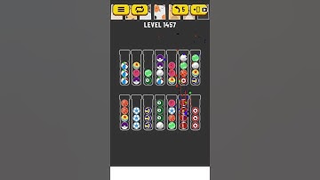 Ball Sort Puzzle | Level 1457