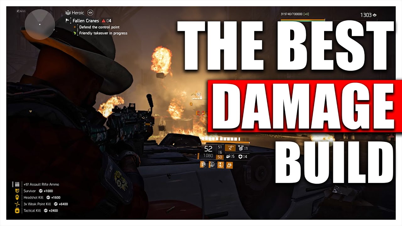 This BUILD MELTS ENEMIES DTA and DTTOOC Best DPS Build! Division 2