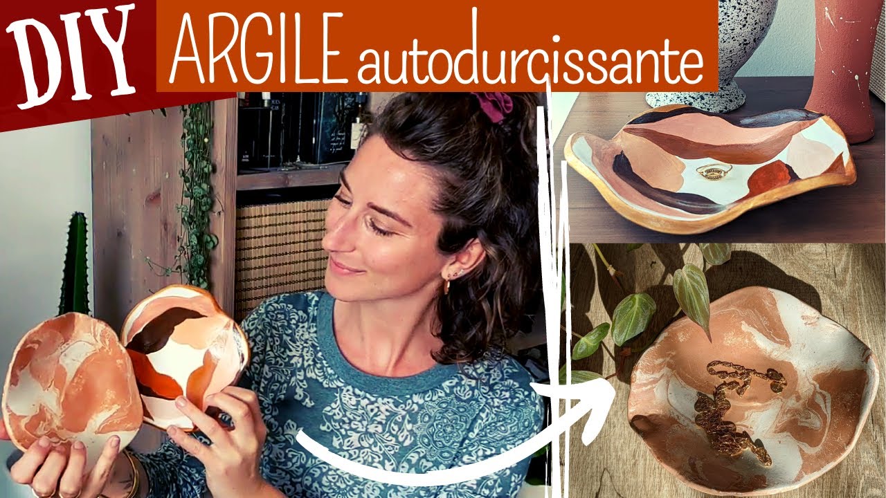 Tuto vide-poches : faire une petite assiette en argile auto