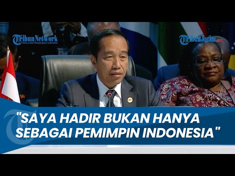Bicara di KTT BRICS, Presiden Joko Widodo: Saya Hadir Bukan Hanya sebagai Pemimpin Indonesia