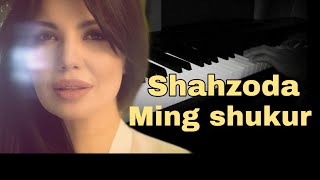 SHAHZODA - MING SHUKUR / PIANO COVER Resimi