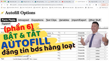 [ kỹ năng đăng tin P8] BẬT & TẮT tự động điền trong Autofill Chrome