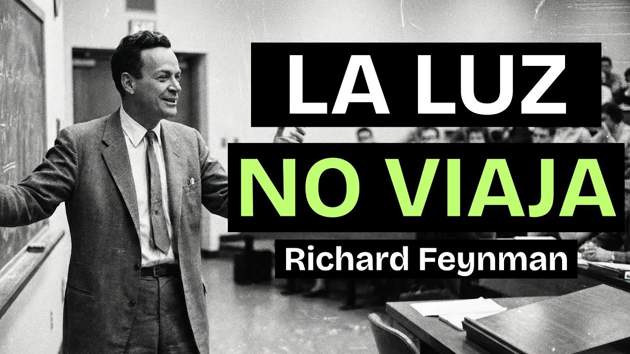 Tu profesor te MINTIÓ sobre la velocidad de la luz (Feynman lo corrige)