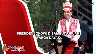 Dukung Pembangunan IKN, Jokowi Sampaikan Terima Kasih kepada Masyarakat Dayak