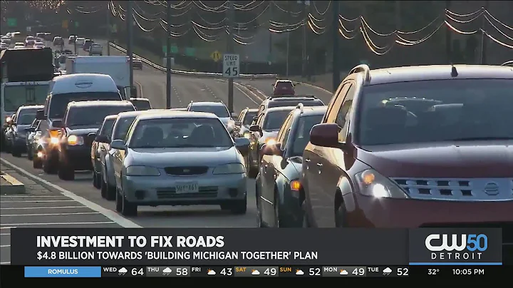Gov. Whitmer Plans To Sign $4.8B Michigan Infrastructure Plan