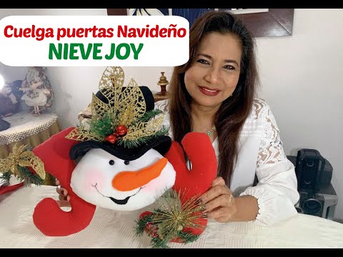 Cuelga puertas Navideño Joy (Alegría)