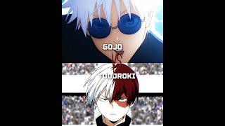 Gojo Vs Todoroki Draq