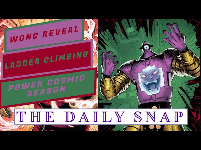 6 Tiger Wong Reveal - Early Pool 3 Deck - The Power Cosmic Season - Marvel  Snap Zone