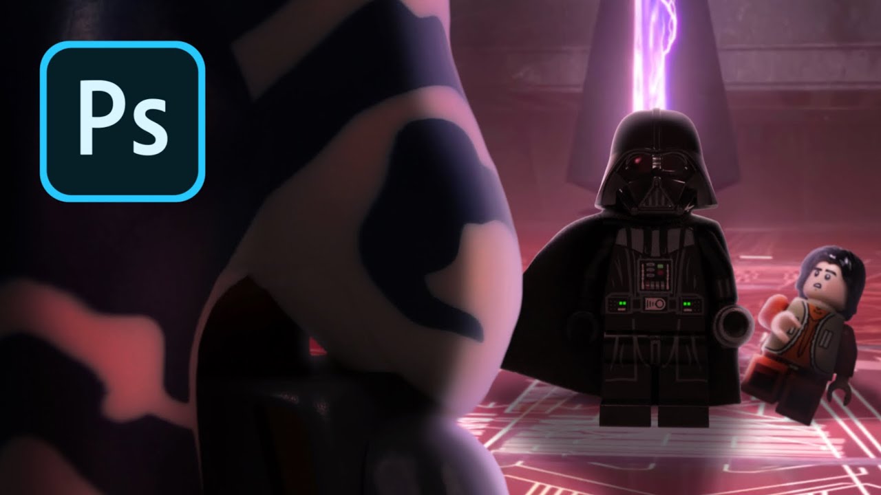 Ahsoka Vs Vader Lego Star Wars Rebels Photoshop Edit Youtube