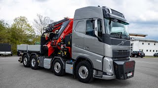 Volvo FH 540 mit Fassi F1450 RB 2.28 und FLY-JIB L816