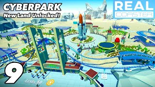 REAL COASTER: IDLE GAME | iOS | New Land: CyberPark Unlocked | Gameplay Part 9 screenshot 3