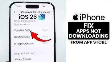 [iOS 26] Fix iPhone Apps Not Downloading From App Store