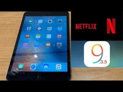 Video: Jak vložím Netflix na svůj starý iPad mini?