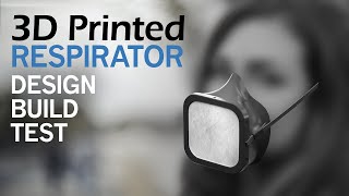 Custom 3D Printed Respirator Face Mask V1