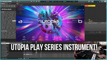 Utopia! New Play Series Instrument From Native Instruments! Beat Making!