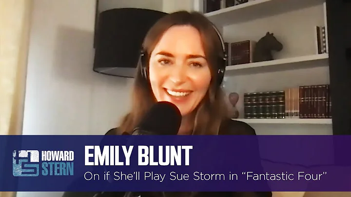 Emily Blunt Addresses Fantastic Four Casting Rumors