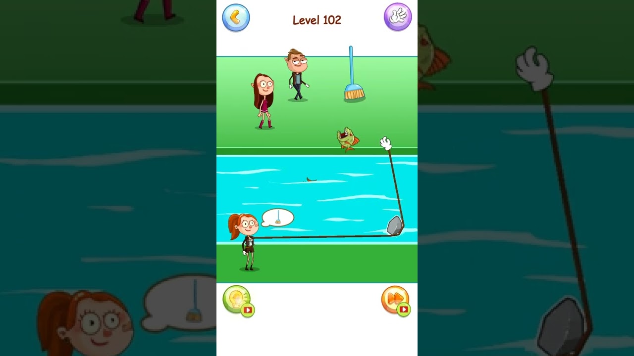 Troll Robber Gameplay All Level (Android,IOS) Level-102 